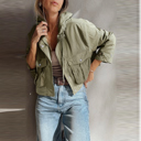  Love Kuza - Urban Breeze Utility Hoodie Jacket