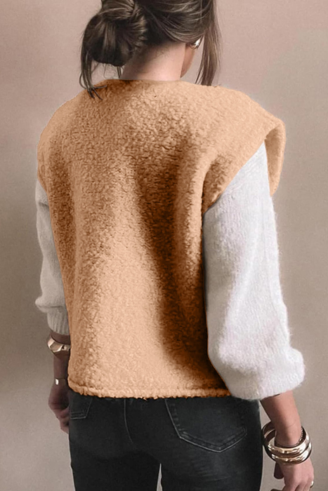 Love Kuza - Golden Hearth Sherpa Vest