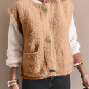  Love Kuza - Golden Hearth Sherpa Vest