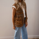  Love Kuza - Cozy Caravan Sherpa Vest