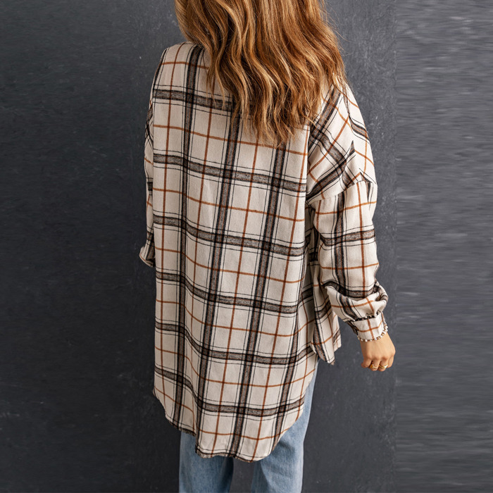 Love Kuza - Rustic Charm Plaid Shirt