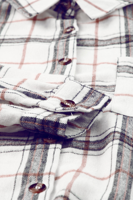Love Kuza - Rustic Charm Plaid Shirt