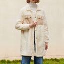  Love Kuza - Alpine Whisper Sherpa Coat