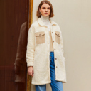  Love Kuza - Alpine Whisper Sherpa Coat