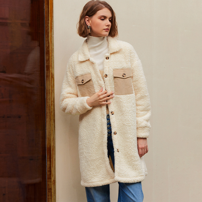Love Kuza - Alpine Whisper Sherpa Coat