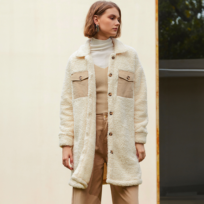 Love Kuza - Alpine Whisper Sherpa Coat