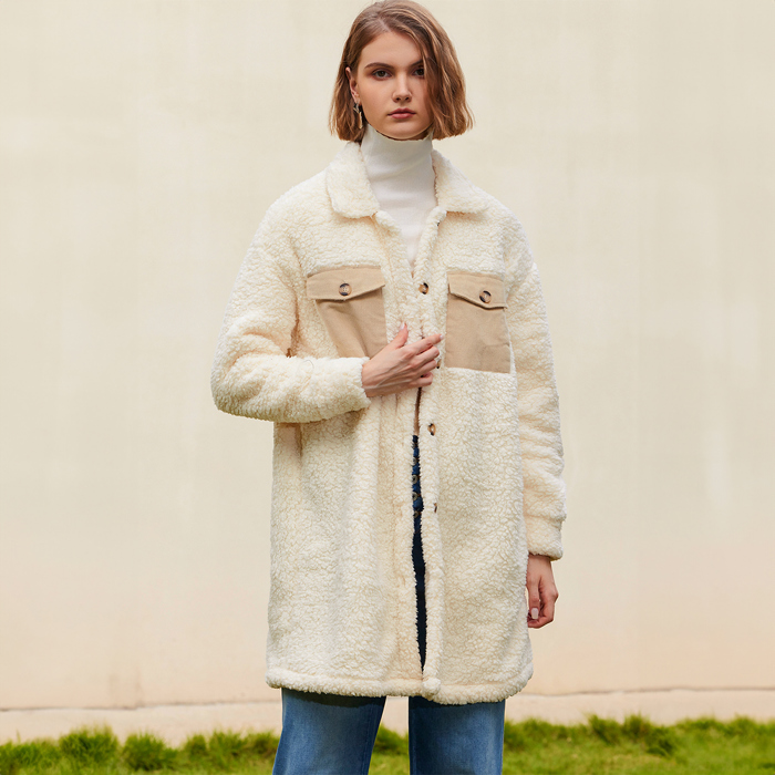 Love Kuza - Alpine Whisper Sherpa Coat