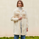  Love Kuza - Alpine Whisper Sherpa Coat