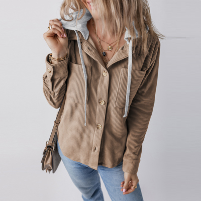 Love Kuza - Urban Ease Hoodie Shacket