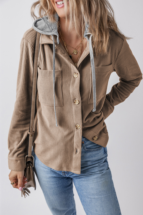 Love Kuza - Urban Ease Hoodie Shacket