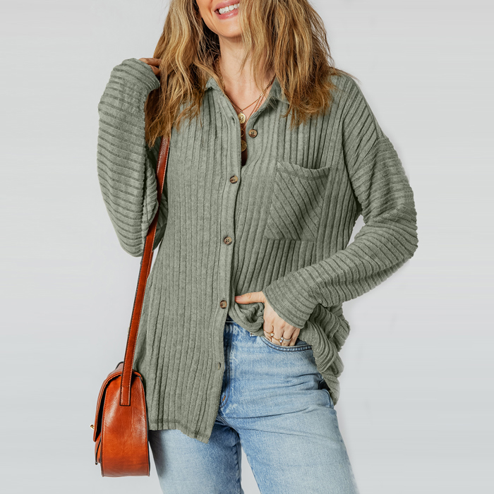 Love Kuza - Cozy Ridge Button-Up Shirt