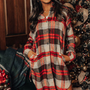  Love Kuza - Fireside Flannel Shacket