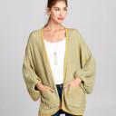  Love Kuza Waffle Knit Slouchy Cardigan