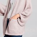  Love Kuza Waffle Knit Slouchy Cardigan