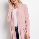  Love Kuza Belong - Blush Haven Longline Cardigan