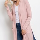  Love Kuza Belong - Blush Haven Longline Cardigan