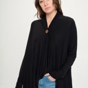  Love Kuza Belong - Midnight Flow Drape Cardigan