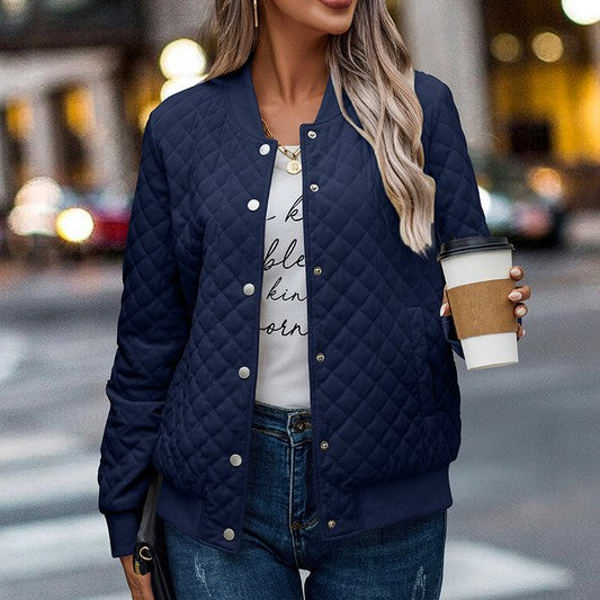 Love Kuza Quilted Bomber Jacket | Jane.com