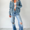  Love Kuza - Misty Bay Chenille Cardigan
