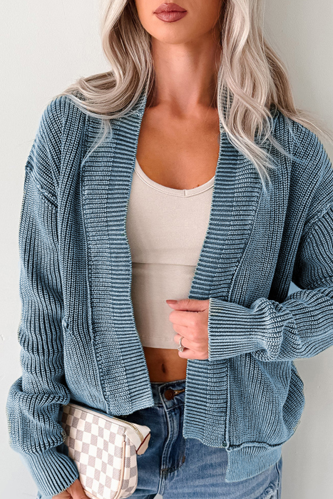 Love Kuza - Misty Bay Chenille Cardigan