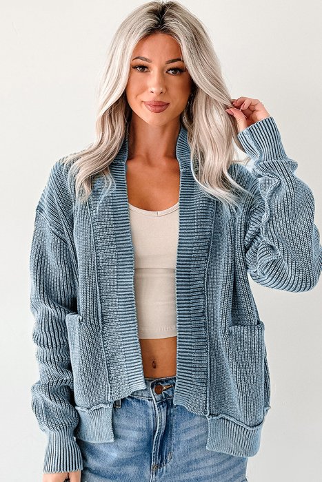 Love Kuza - Misty Bay Chenille Cardigan