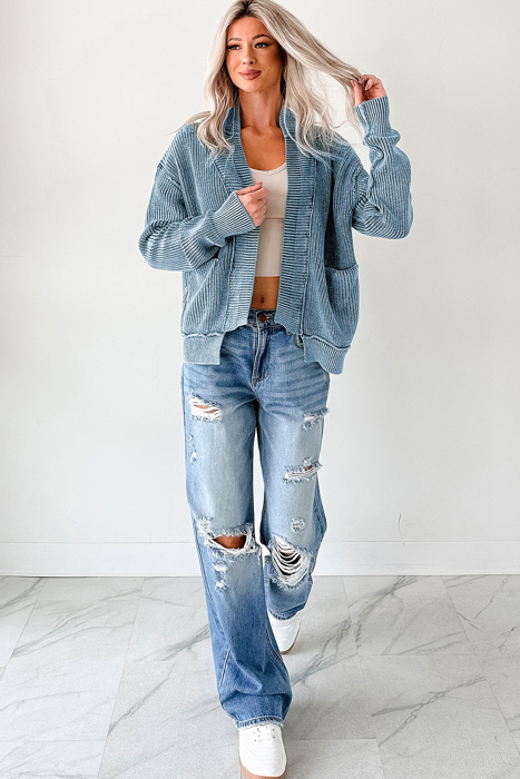 Love Kuza - Misty Bay Chenille Cardigan