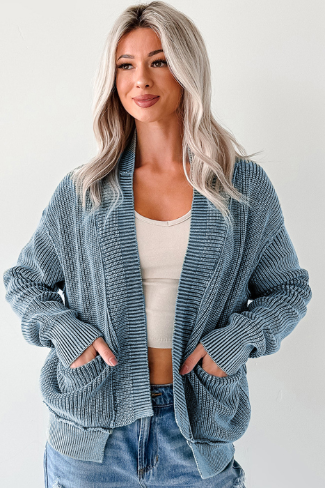 Love Kuza - Misty Bay Chenille Cardigan
