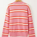  Love Kuza - Candy Pop Striped Cardigan