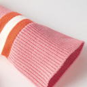  Love Kuza - Candy Pop Striped Cardigan