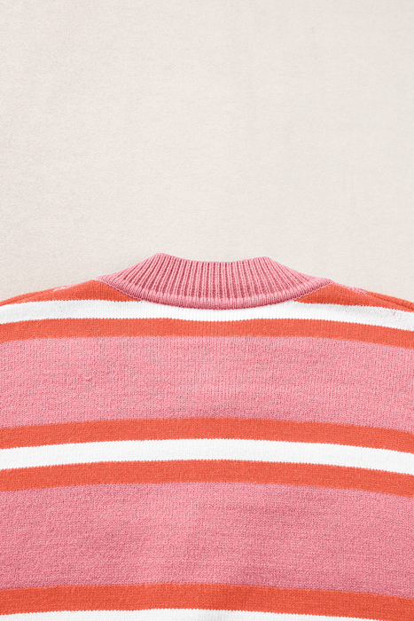 Love Kuza - Candy Pop Striped Cardigan