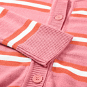  Love Kuza - Candy Pop Striped Cardigan