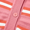  Love Kuza - Candy Pop Striped Cardigan