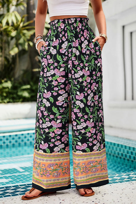 Love Kuza Bloomtrail Palazzo Pants