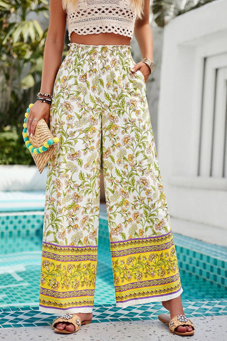 Love Kuza Bloomtrail Palazzo Pants