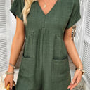 Olive Large Love Kuza Frameback Romper