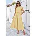 Yellow Large Love Kuza Timeless Harmony Dress Set