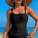 Black Medium Love Kuza Buckle Bay Swimsuit