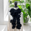 Black Love Kuza Spiraled Elegance Scarf