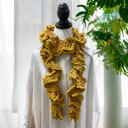 Mustard Love Kuza Spiraled Elegance Scarf