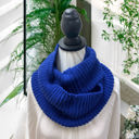  Love Kuza Blue Cozy Infinity Scarf