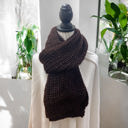 Brown Love Kuza Harvest Hues Chunky Scarf