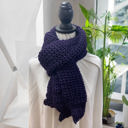 Purple Love Kuza Harvest Hues Chunky Scarf