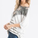  SALE!  Last Piece - Size M - The Crossed Camo Blocks Tee