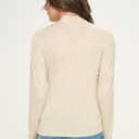  Love Kuza Belong - Oatmeal Grace Wrap Top