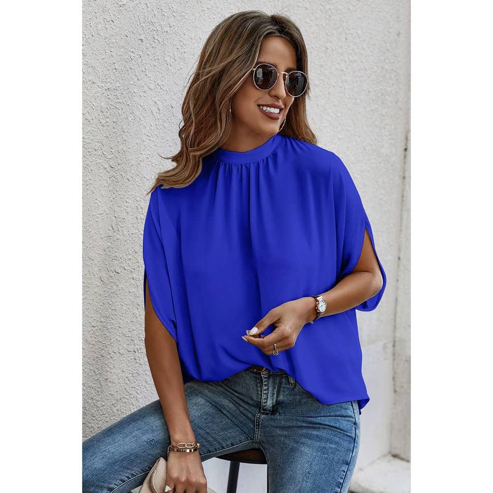 Love Kuza Luxe Drapes Blouse