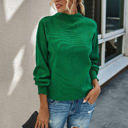  Love Kuza Mock Neck Classic Sweater