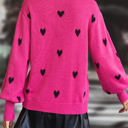 Fuchsia Size 6 Love Kuza Little Hearts Sweater