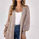 Beige Large Love Kuza Whimsical Dots Wrap