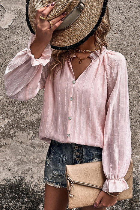 Love Kuza Pink Horizon Blouse