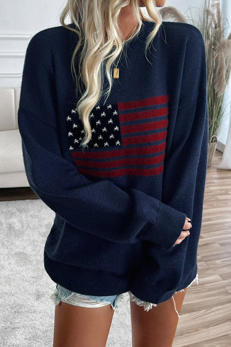 Love Kuza Patriotic Charm Sweater